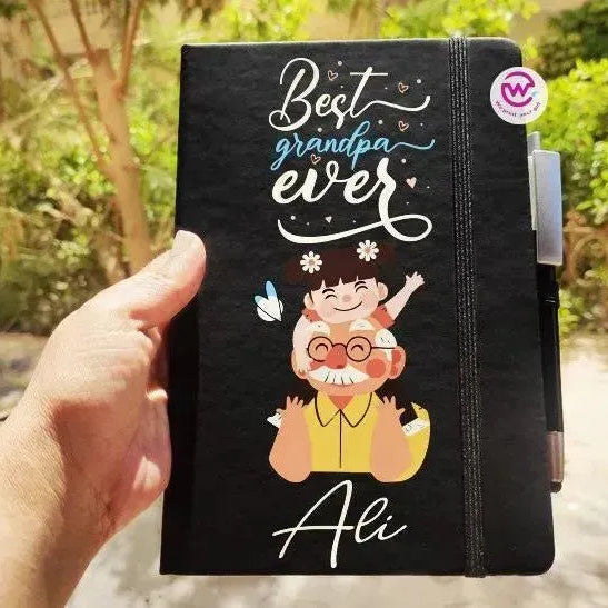 Notebook with Elastic Band- Mother's Day Designs - WE PRINT