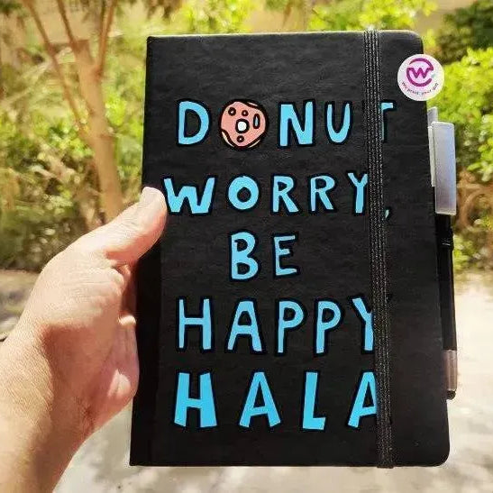 Notebook with Elastic Band - Motivational - WE PRINT