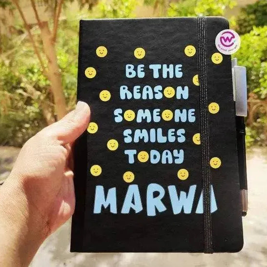 Notebook with Elastic Band - Motivational - WE PRINT