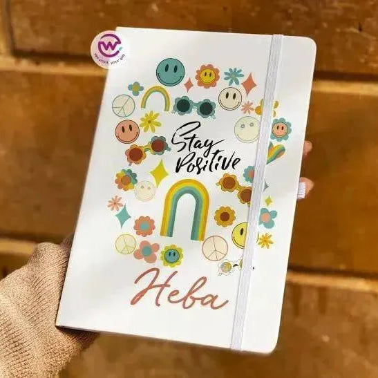 Notebook with Elastic Band - Retro - WE PRINT