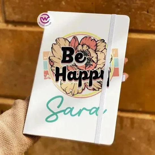 Notebook with Elastic Band - Retro - WE PRINT