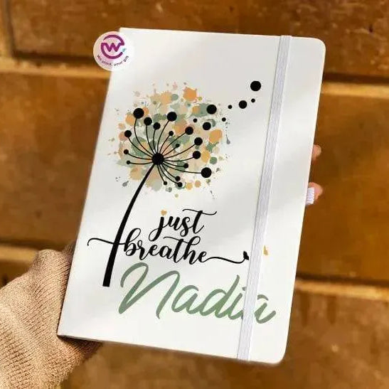 Notebook with Elastic Band - Retro - WE PRINT