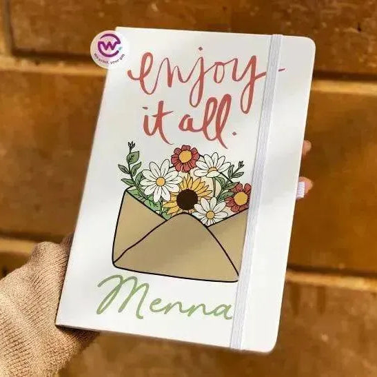 Notebook with Elastic Band - Retro - WE PRINT