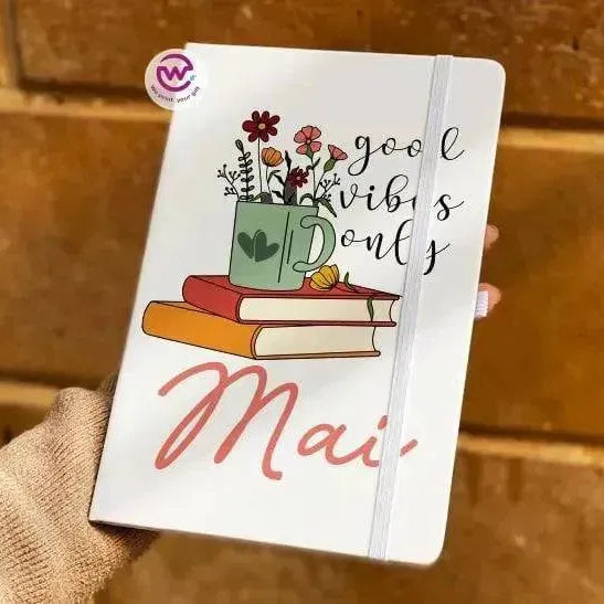 Notebook with Elastic Band - Retro - WE PRINT