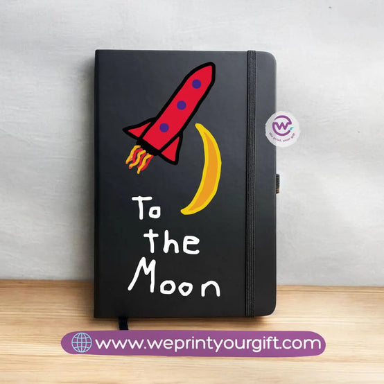 Notebook with Elastic Band-Valentine’s Day Designs - WE PRINT