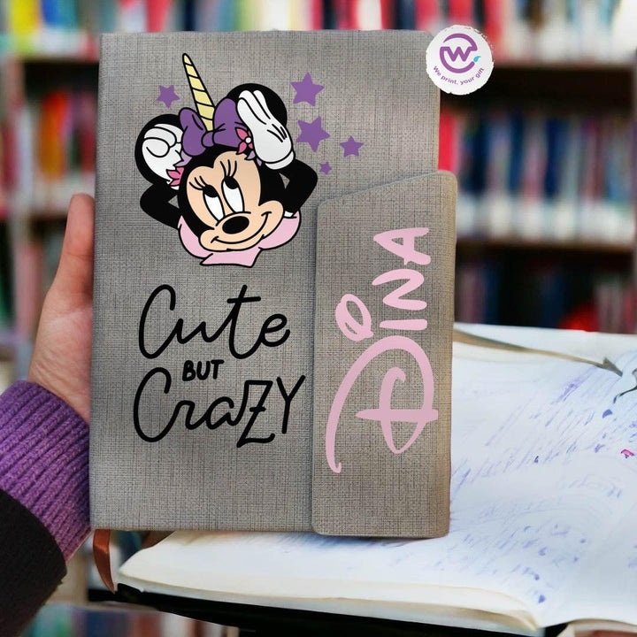 Notebook with magnetic closure-Disney - WE PRINT