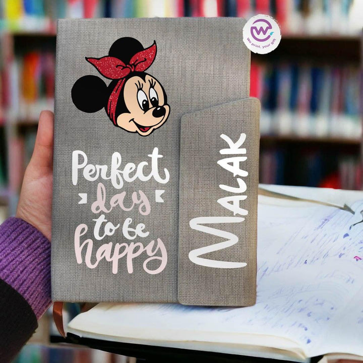 Notebook with magnetic closure-Disney - WE PRINT