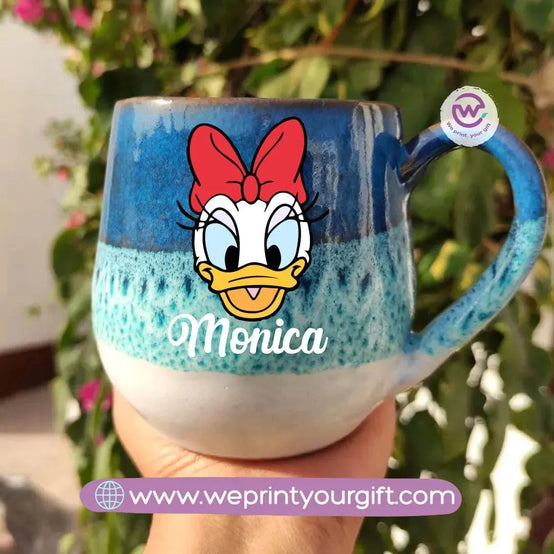 Ocean Handmade Pottery Mug-Christmas - WE PRINT