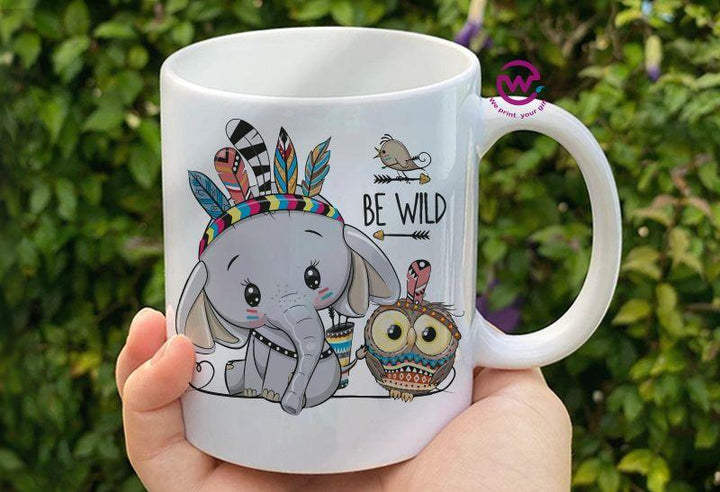 Ordinary Mugs-Elephant Designs - weprint.yourgift