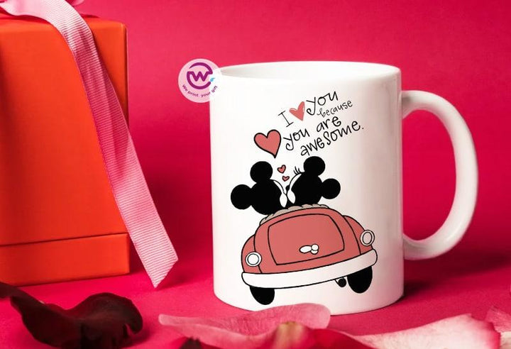 Ordinary Mugs - Valentine's Day - love is .. - weprint.yourgift