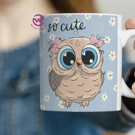 Personalized Custom Mug -OWL Designs - WE PRINT