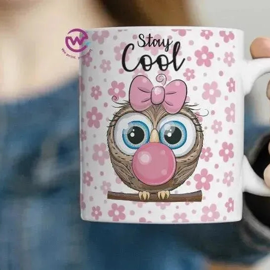 Personalized Custom Mug -OWL Designs - WE PRINT