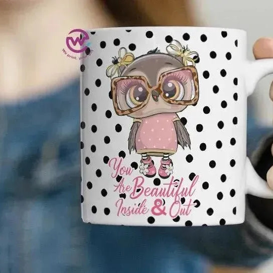 Personalized Custom Mug -OWL Designs - WE PRINT