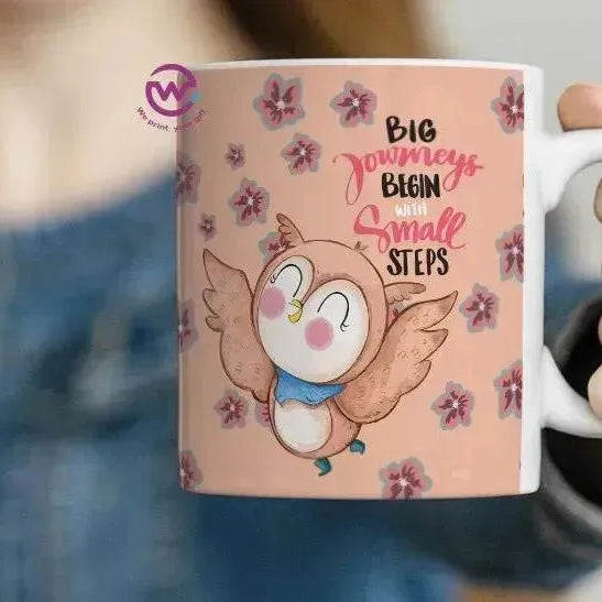 Personalized Custom Mug -OWL Designs - WE PRINT
