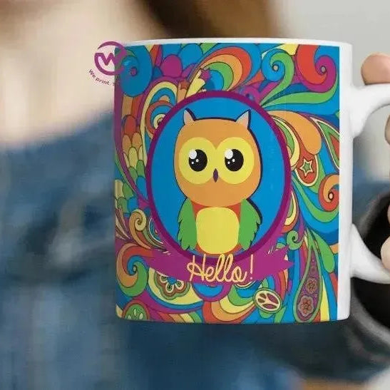 Personalized Custom Mug -OWL Designs - WE PRINT