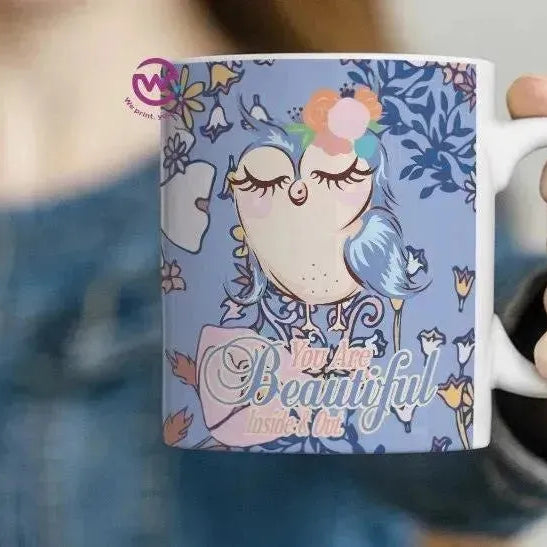 Personalized Custom Mug -OWL Designs - WE PRINT