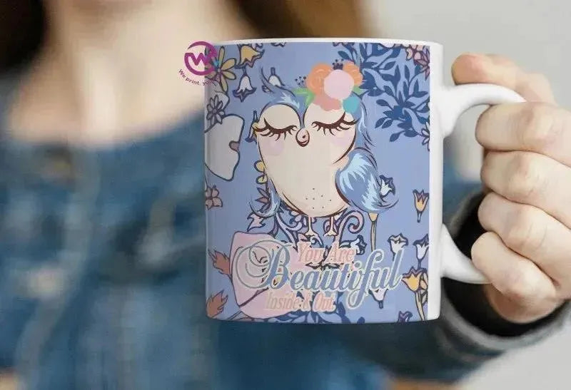 Personalized Custom Mug -OWL Designs - WE PRINT