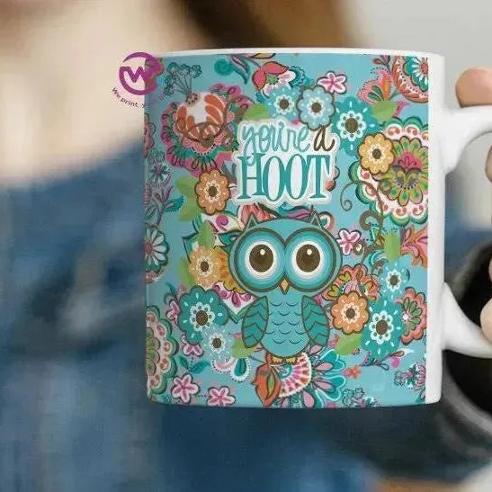 Personalized Custom Mug -OWL Designs - WE PRINT