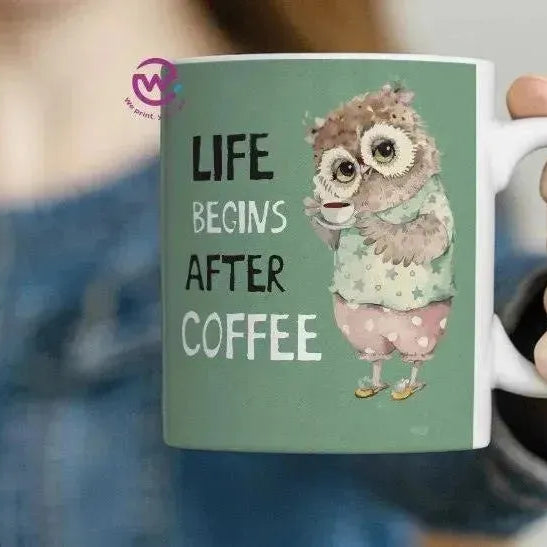 Personalized Custom Mug -OWL Designs - WE PRINT