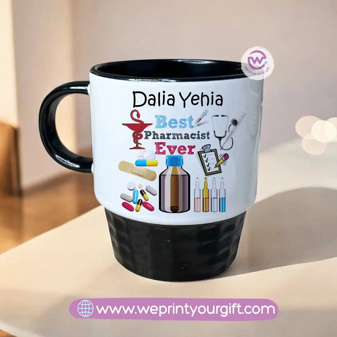 Personalized Mug- Ribbed Mug - Jobs - WE PRINT
