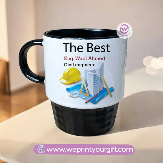 Personalized Mug- Ribbed Mug - Jobs - WE PRINT