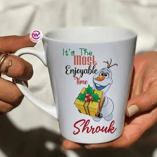Personalized Mugs -Conical - Christmas Day - WE PRINT