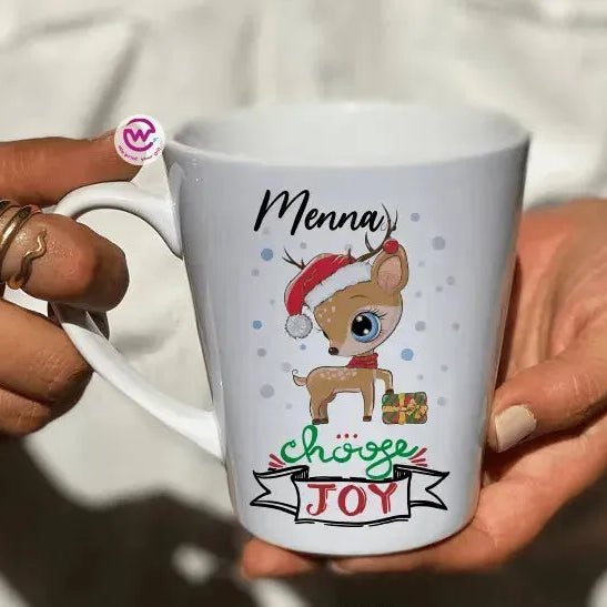 Personalized Mugs -Conical - Christmas Day - WE PRINT