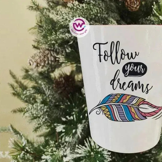 Personalized Mugs -Conical - Dream Catcher - WE PRINT