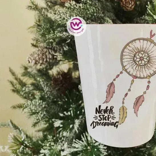 Personalized Mugs -Conical - Dream Catcher - WE PRINT
