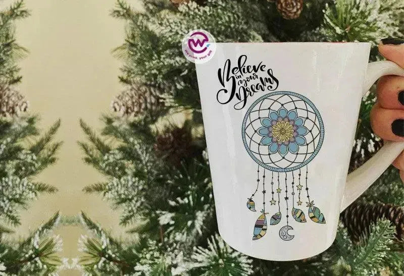 Personalized Mugs -Conical - Dream Catcher - WE PRINT