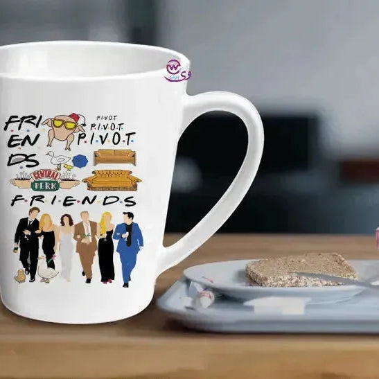 Personalized Mugs -Conical -Friends series - WE PRINT