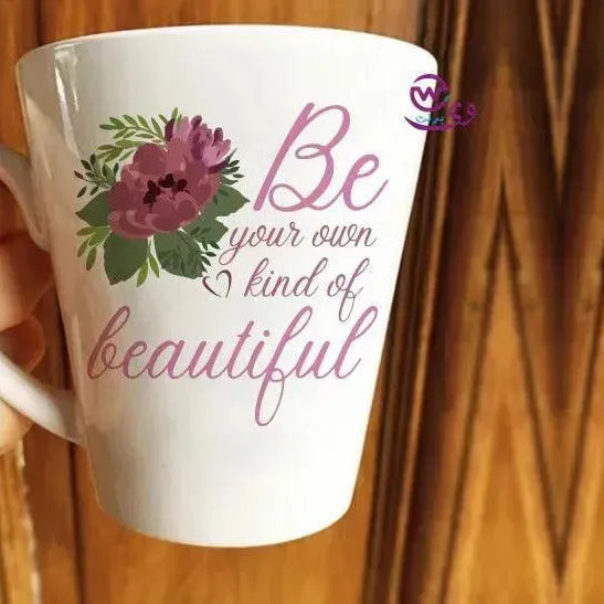 Personalized Mugs -Conical -Inspirational quotes-A - WE PRINT