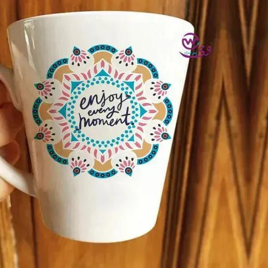 Personalized Mugs -Conical -Inspirational quotes-A - WE PRINT