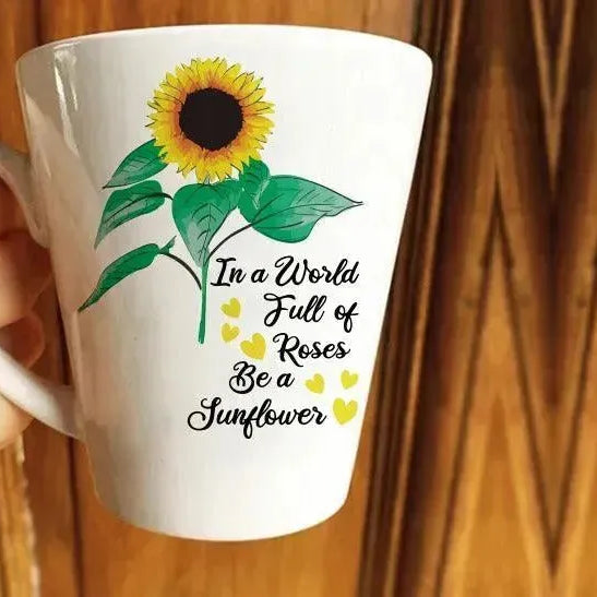 Personalized Mugs -Conical -Inspirational quotes-A - WE PRINT