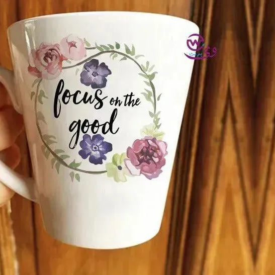 Personalized Mugs -Conical -Inspirational quotes-A - WE PRINT