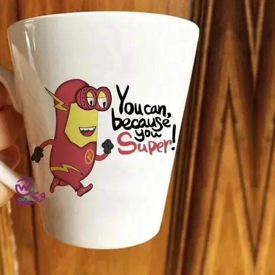 Personalized Mugs -Conical -Minions - WE PRINT