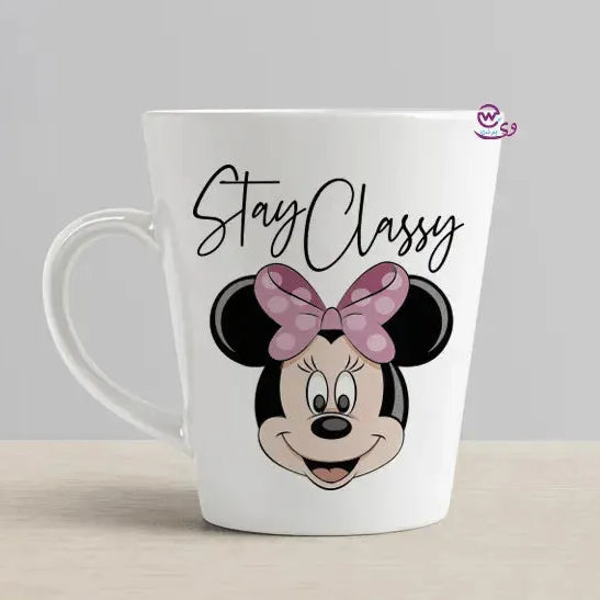 Personalized Mugs -Conical- Minnie mouse - WE PRINT