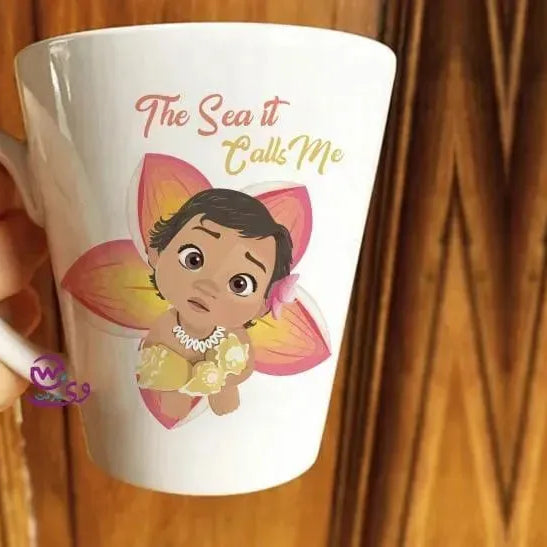 Personalized Mugs -Conical -Moana - WE PRINT
