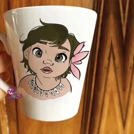 Personalized Mugs -Conical -Moana - WE PRINT