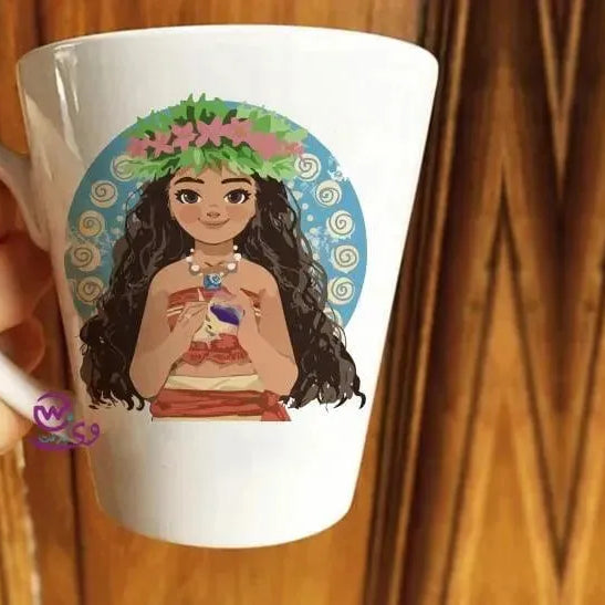 Personalized Mugs -Conical -Moana - WE PRINT
