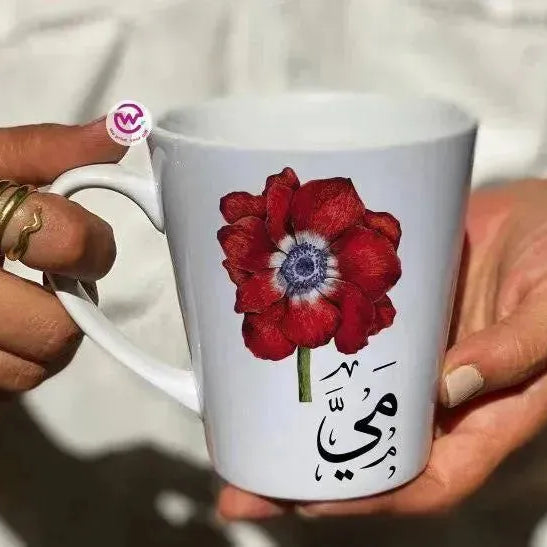 Personalized Mugs -Conical - Names -A - WE PRINT