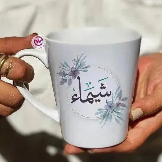 Personalized Mugs -Conical - Names -B - WE PRINT