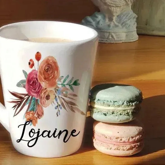 Personalized Mugs -Conical - Names -C - WE PRINT