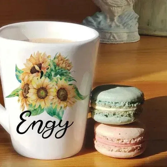 Personalized Mugs -Conical - Names -C - WE PRINT