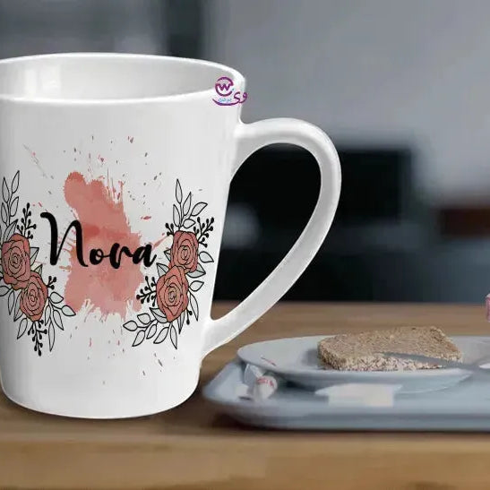 Personalized Mugs -Conical - Names -D - WE PRINT