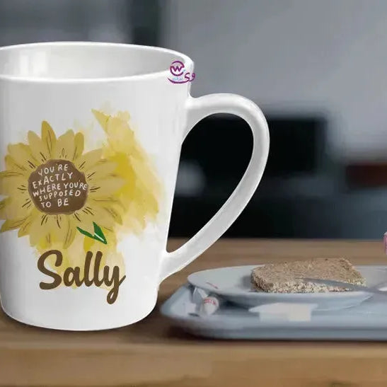 Personalized Mugs -Conical - Names -D - WE PRINT