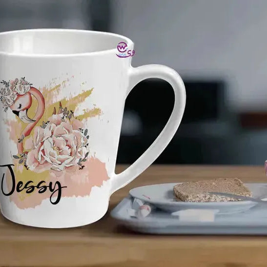 Personalized Mugs -Conical - Names -D - WE PRINT