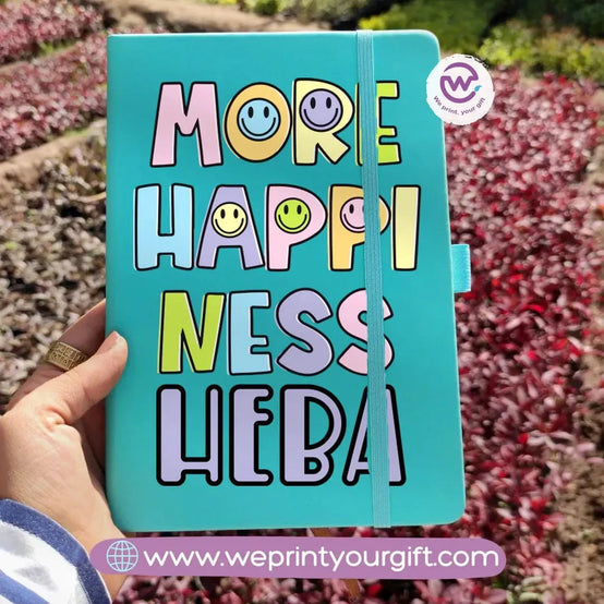 personalized notebook- Names - WE PRINT