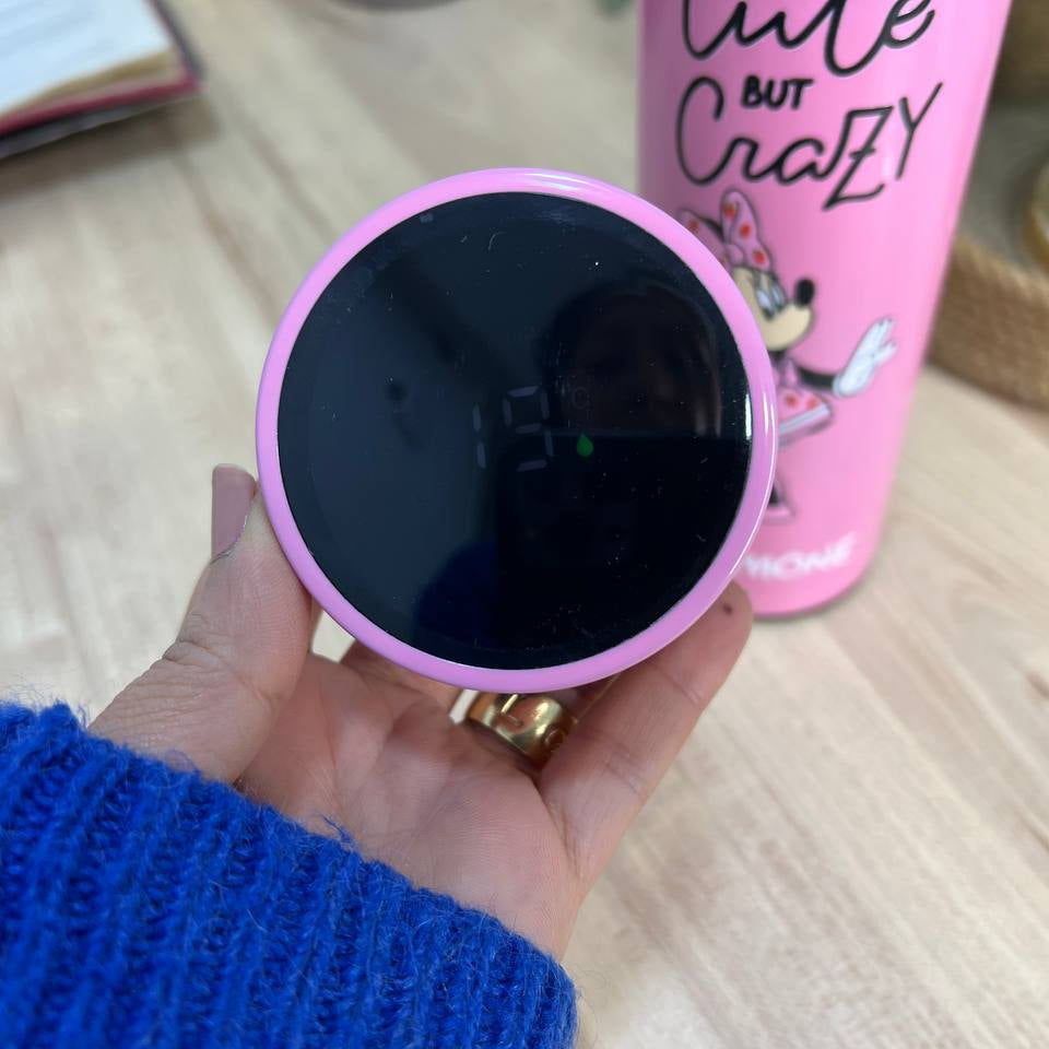 Digital Stainless Steel Thermos with Touch Screen –Sticker Print-Buy 2 Get 1 free