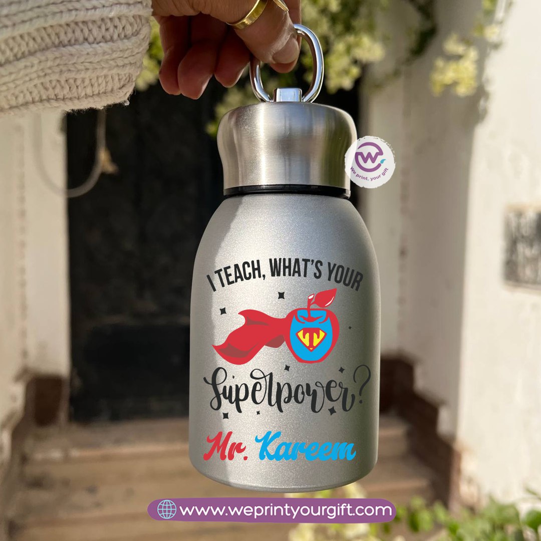 Mini Thermal Coffee Mug – 300ml | 304 Stainless Steel | Teacher Designs